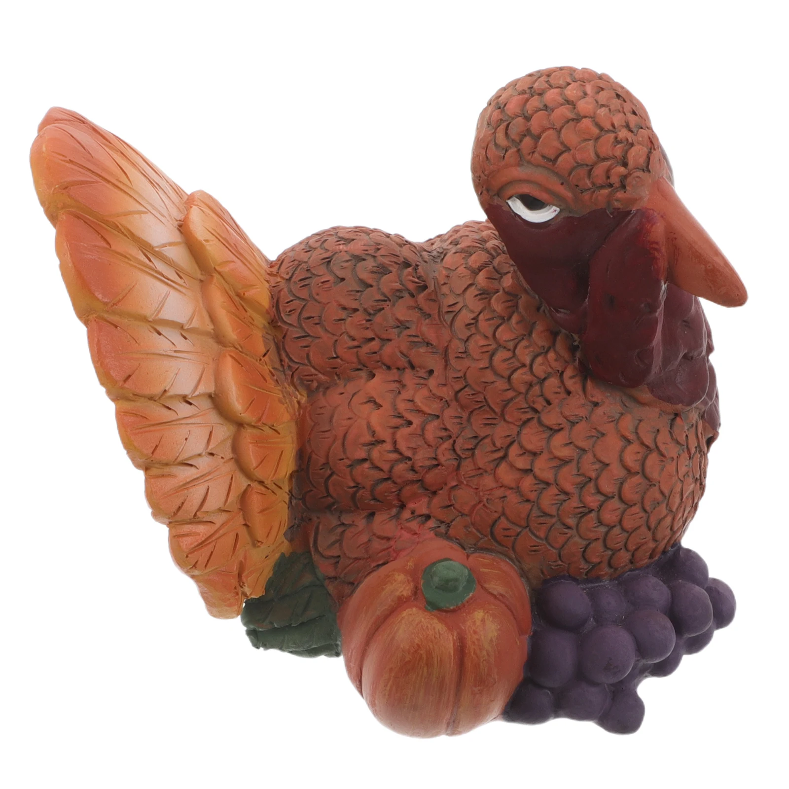

Thanksgiving Turkey s Resin Mini Autumn Harvest Festival Desktop Ornament Fall Tabletop Decoration Yard Statues
