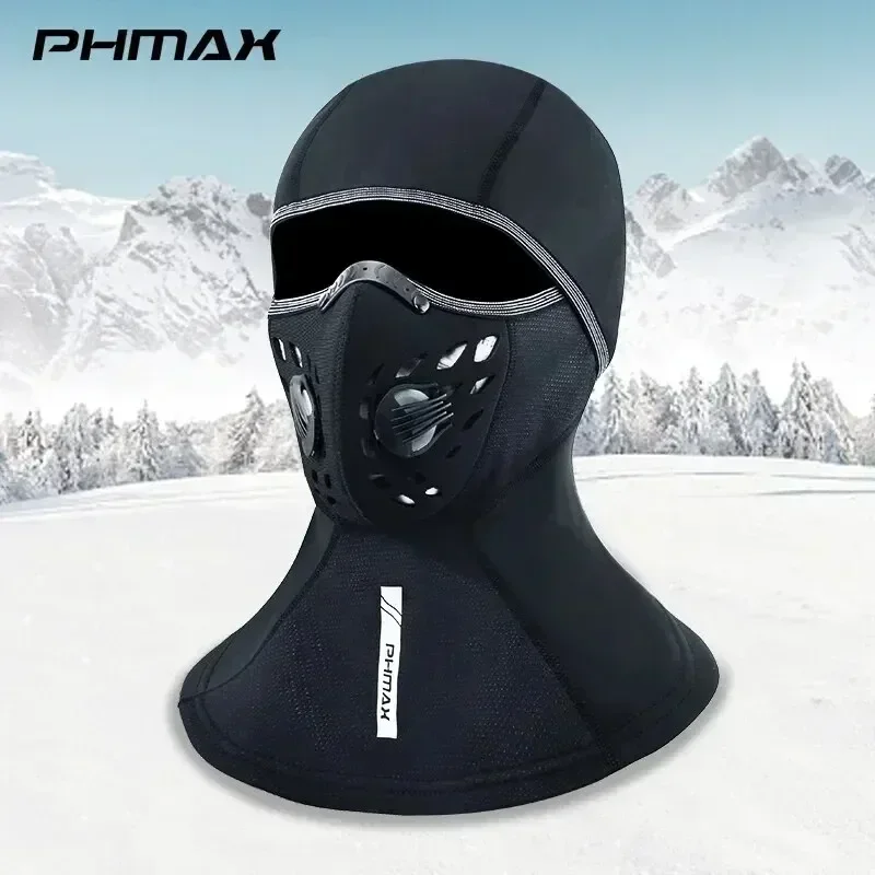 PHMAX Cycling Face Mask Winter Fleece Balaclava for Skiing Hiking Fishing and Other Outdoor Sports Breathable Windproof Headwear