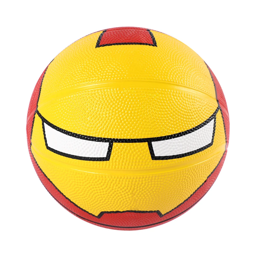 Marvel Lisence High Quality Soft rubber Basketball  Size 3 Outdoor Sports Basketball