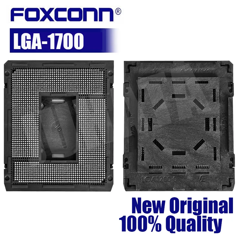 LGA1700 LGA 1700 BGA Nowy oryginalny zamiennik gniazda procesora do komputera, naprawa płyty głównej z bolaszkami cynowymi, złącze z uchwytem bolaszkowym.