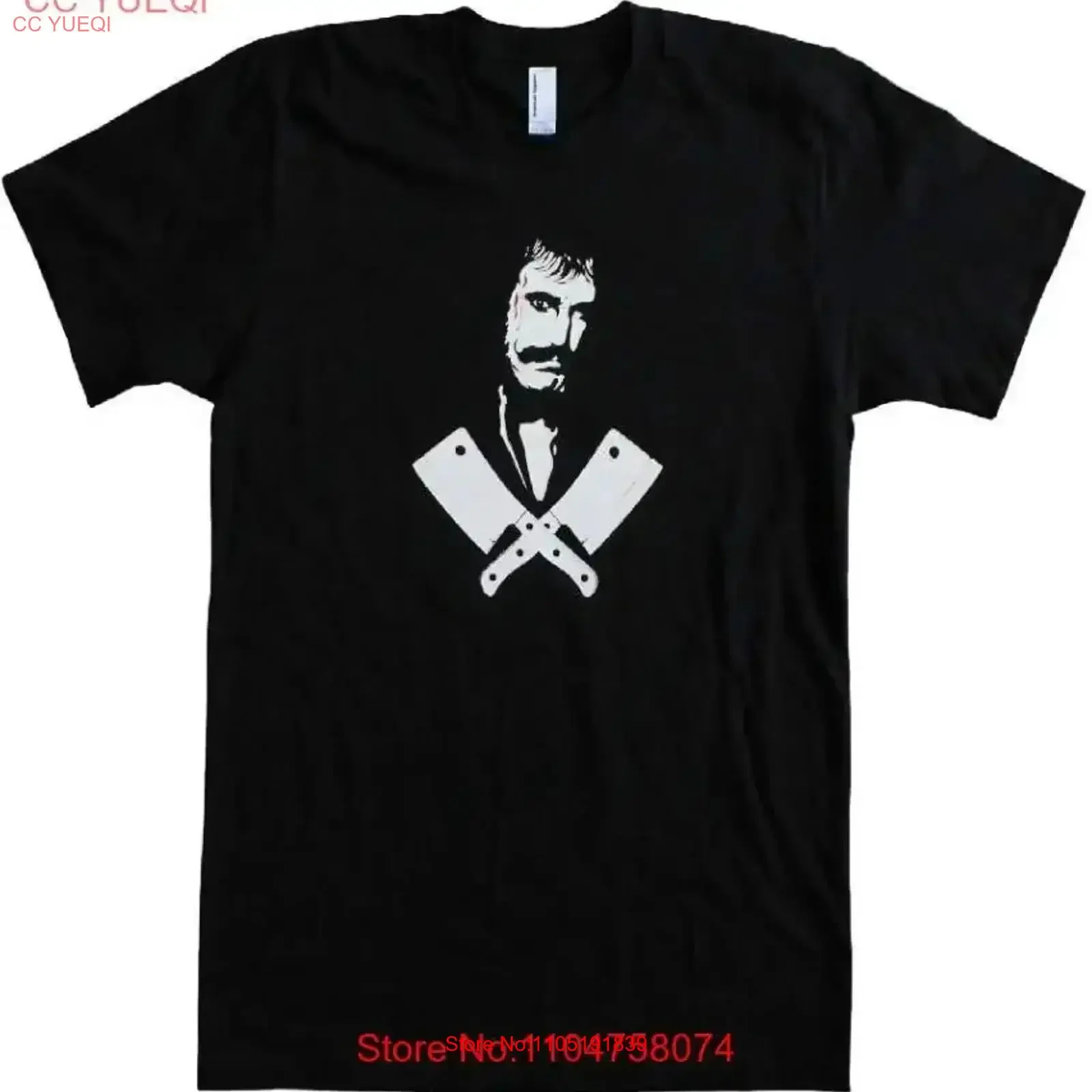 تي شيرت Bill The Butcher مقاس S 5XL عتيق مغسول وممتد وجيد التهوية للارتداء اليومي موضة متعددة الاستخدامات قليلاً