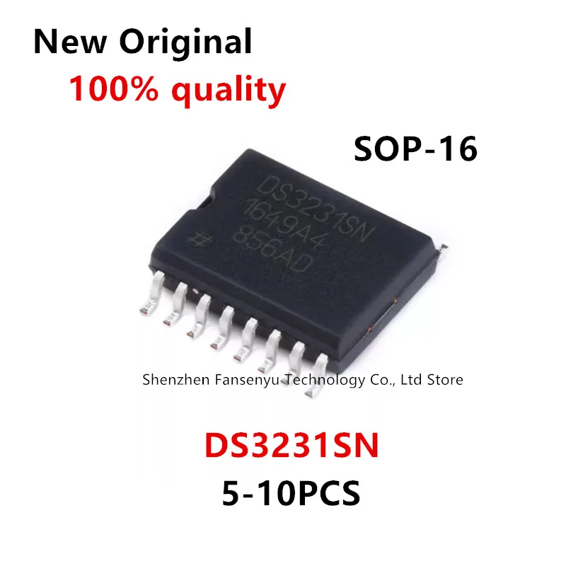 (5-10piece)100% New DS3231 DS3231SN sop-16 Chipset