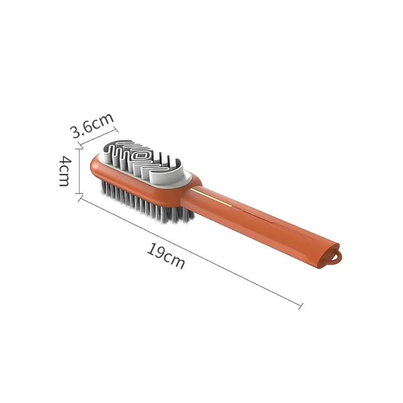 Brosse à Chaussures Double Face en Plastique Durable, Accessoire de Lavage pour Livres en Daim, Outils Ménagers
