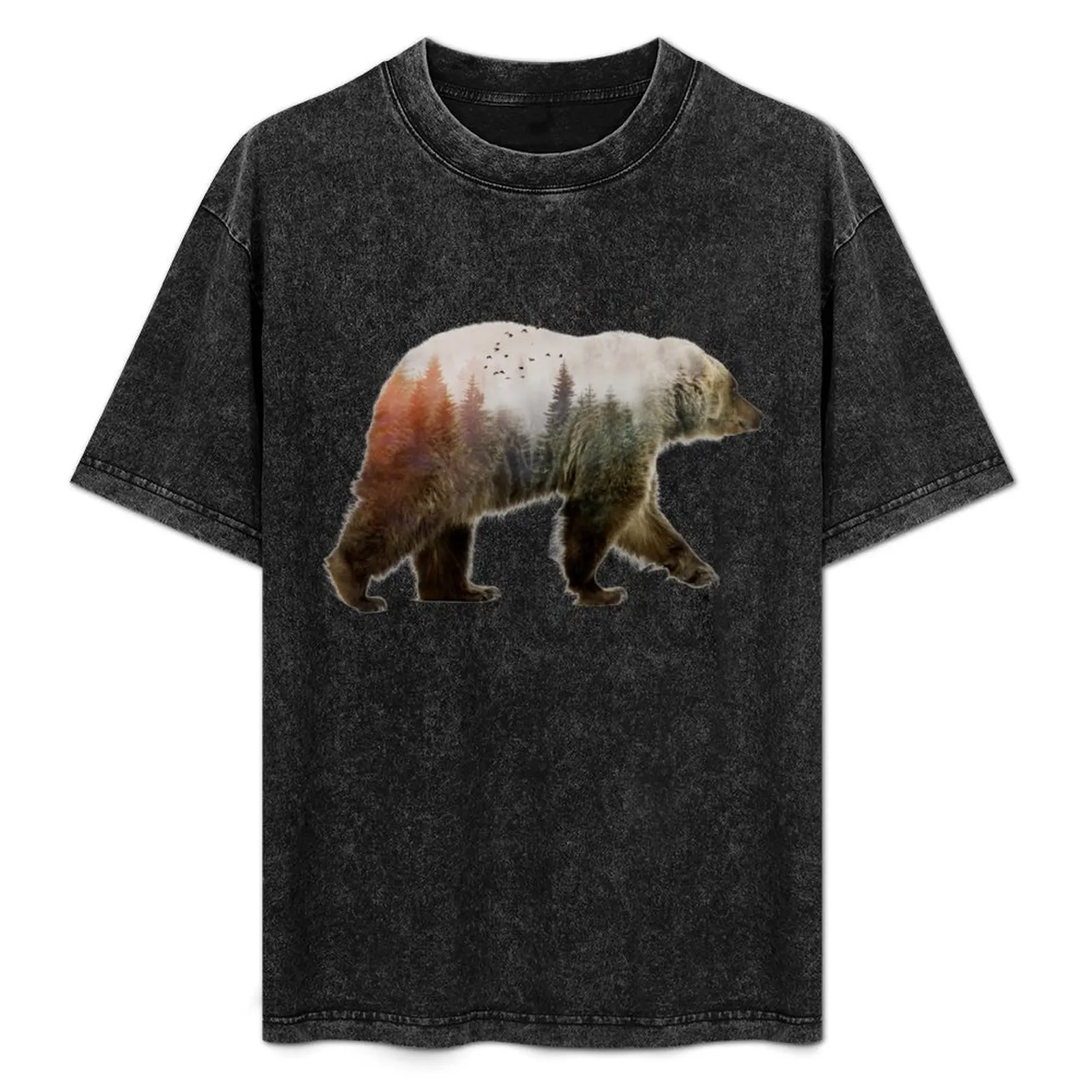 

Bear T-Shirt graphic t shirts vintage clothes basketball graphic tees outfits for men