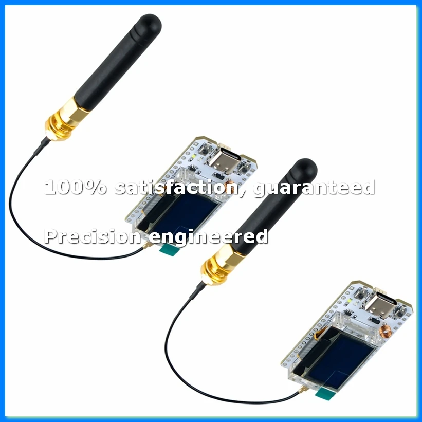 2 Sets LoRa Development Board LoRa32 V3 Kit ESP32 S3 WiFi+BT Module SX1262 OLED Display for Meshtastic LoRaWAN-A27R