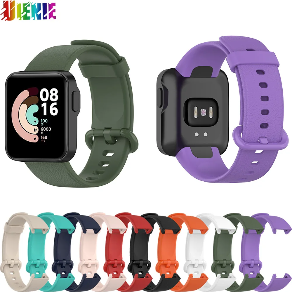 

New Silicone Watch Strap Sports Band Replacement Bracelet Correa Wristband Smart Watch Accessories For Xiaomi Redmi Mi Watch 1