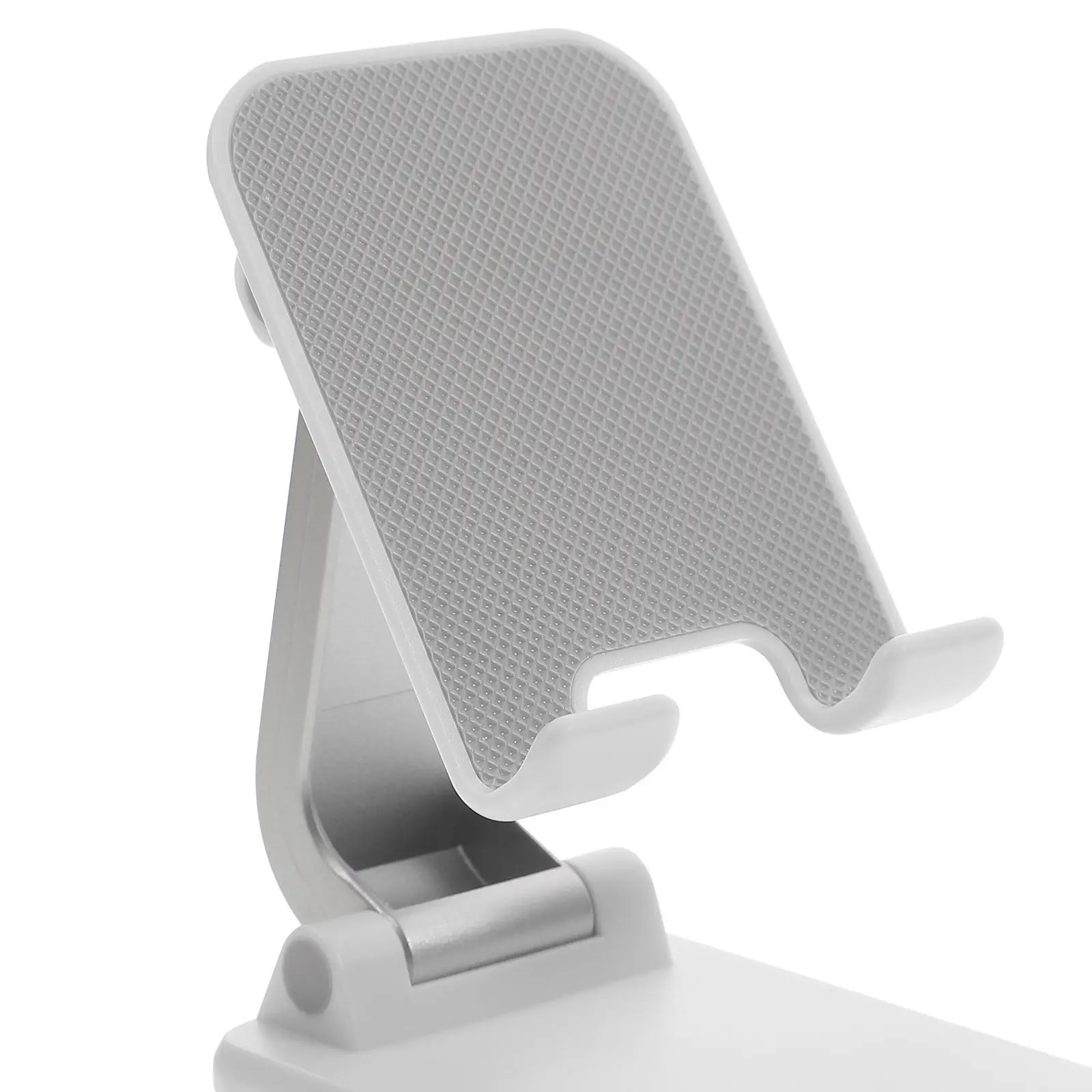 Foldable Mobile Phone Holder Adjustable Desktop Cell Phone Stand Portable Stable Anti-Slip Holder for Home Office Living Room