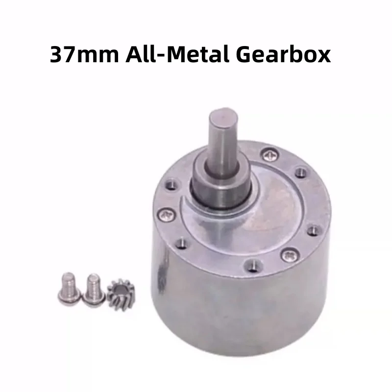 

37mm All-Metal Gearbox Gear Reducer Eccentric Shaft For 520/545/550/555 DC Motor Transmission