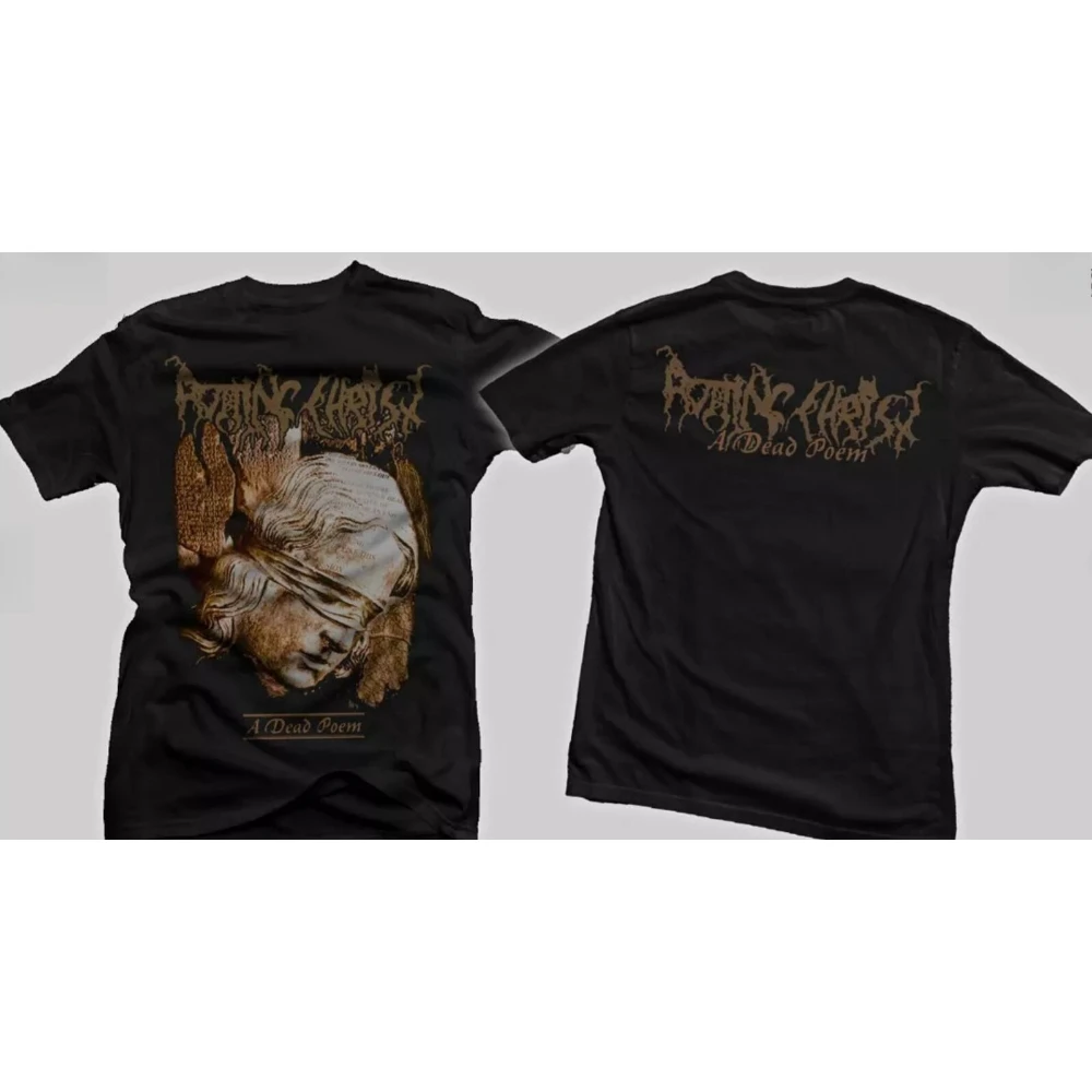 Rotting Christ A Dead Poem Album Tour Collection graphique t-shirts Vintage Heavy Metal musique Rock femme homme coton T-shirt