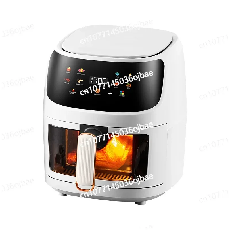 Air fryer household touch screen large capacity multi-functional mechanical electric fryer