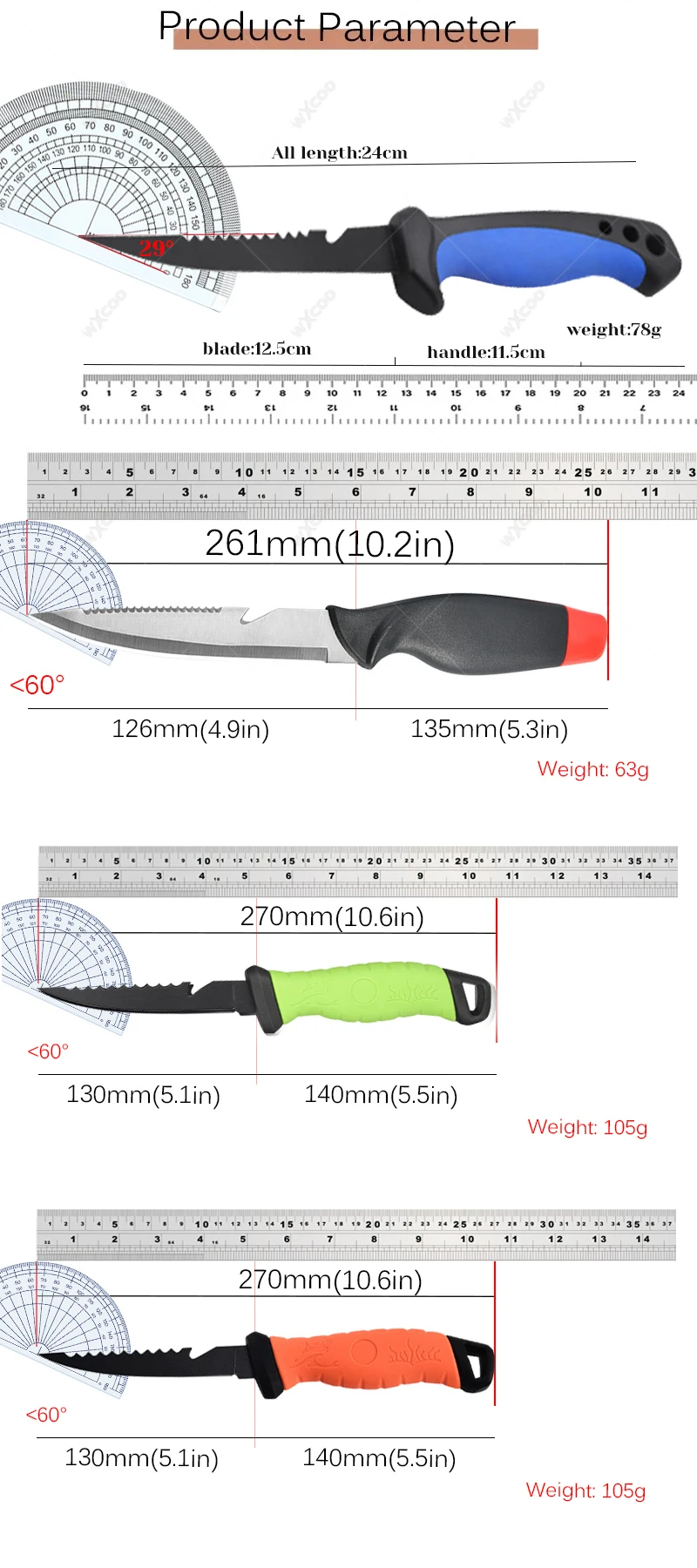 متعددة الوظائف سكين السمك الفولاذ المقاوم للصدأ عودة الأسنان الأسماك فيليه سكين الفولاذ المقاوم للصدأ سكين المطبخ المنزلية اللحوم الساطور