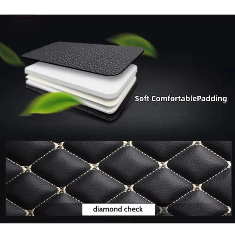 Luxury Custom Car Floor Mats Ant-Slip Foot Carpets For Mercedes Benz E-CLASS W212 W213 2009-2023 E200-E500 Auto Accessories view 2