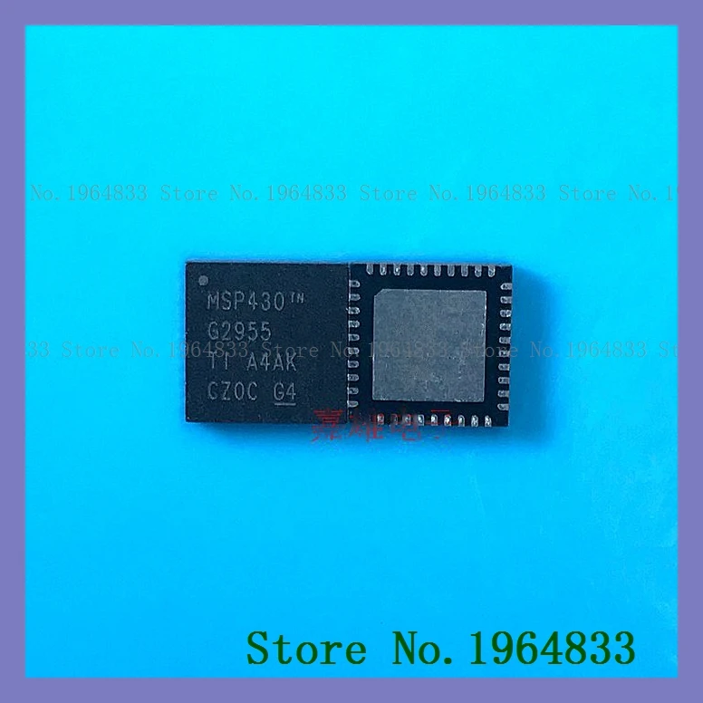 

MSP430G2955IRHA40R lettering MSP430G2955 QFN40