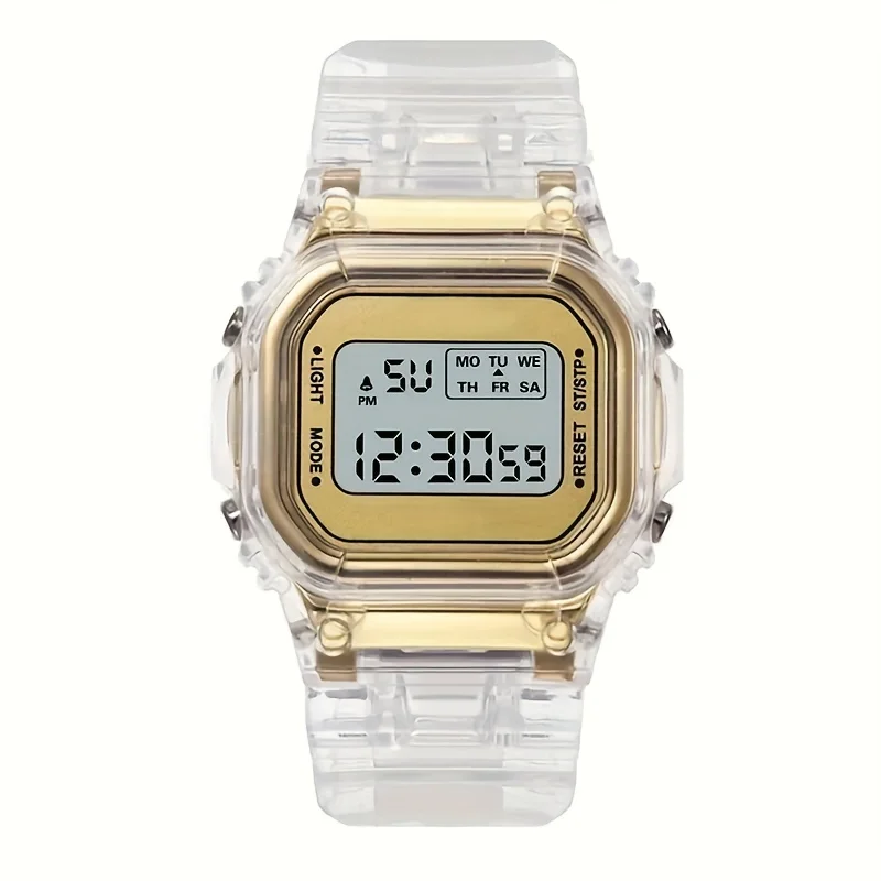 Square Electronic Watch Men High School Children Students Women Sports Trendy Unicorn Watch, Ideal choice for Gifts