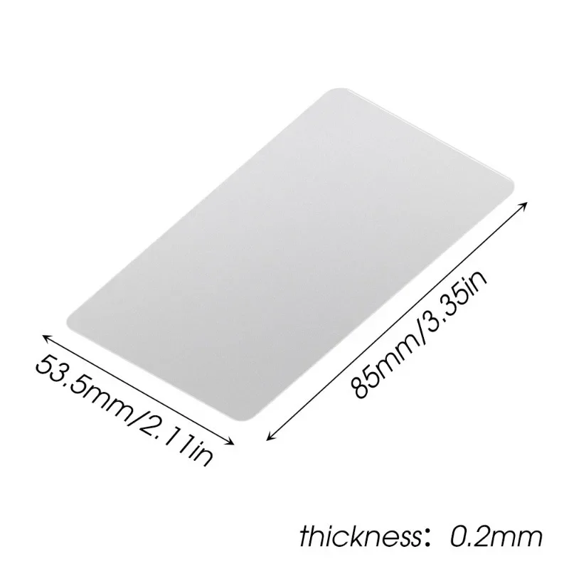 1-100 قطعة بطاقة بلاستيكية فتاحة شاشة الهاتف رقيقة جدا مرنة حدق أداة إزالة الصواميل بطاقات إصلاح واضحة لشاشة اللوحي LCD