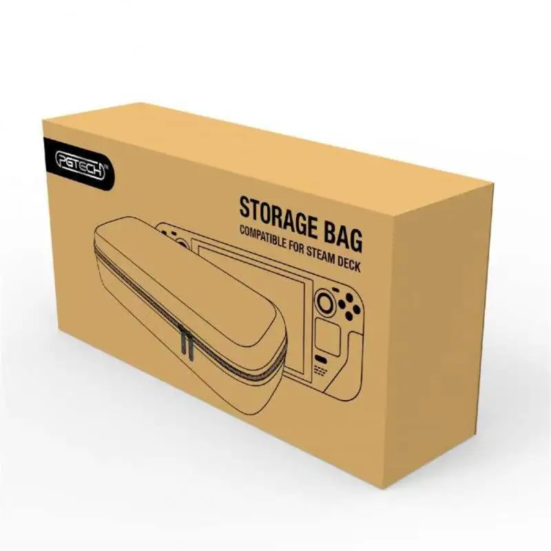 Storage Bag For Steam Deck Game Console Portable Handheld Waterproof Travel Protect Handbag TF Card Slot Earphone Hard Cover