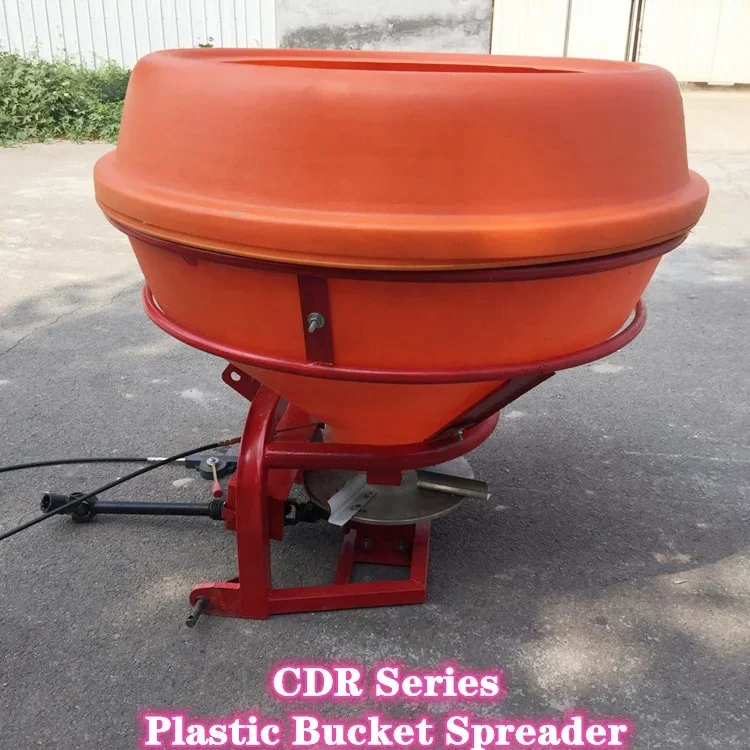 New Plastic Bucket Spreader/Thickened Granular Fertilizer Spreader/Agricultural Organic Fertilizer Topdressing Machine