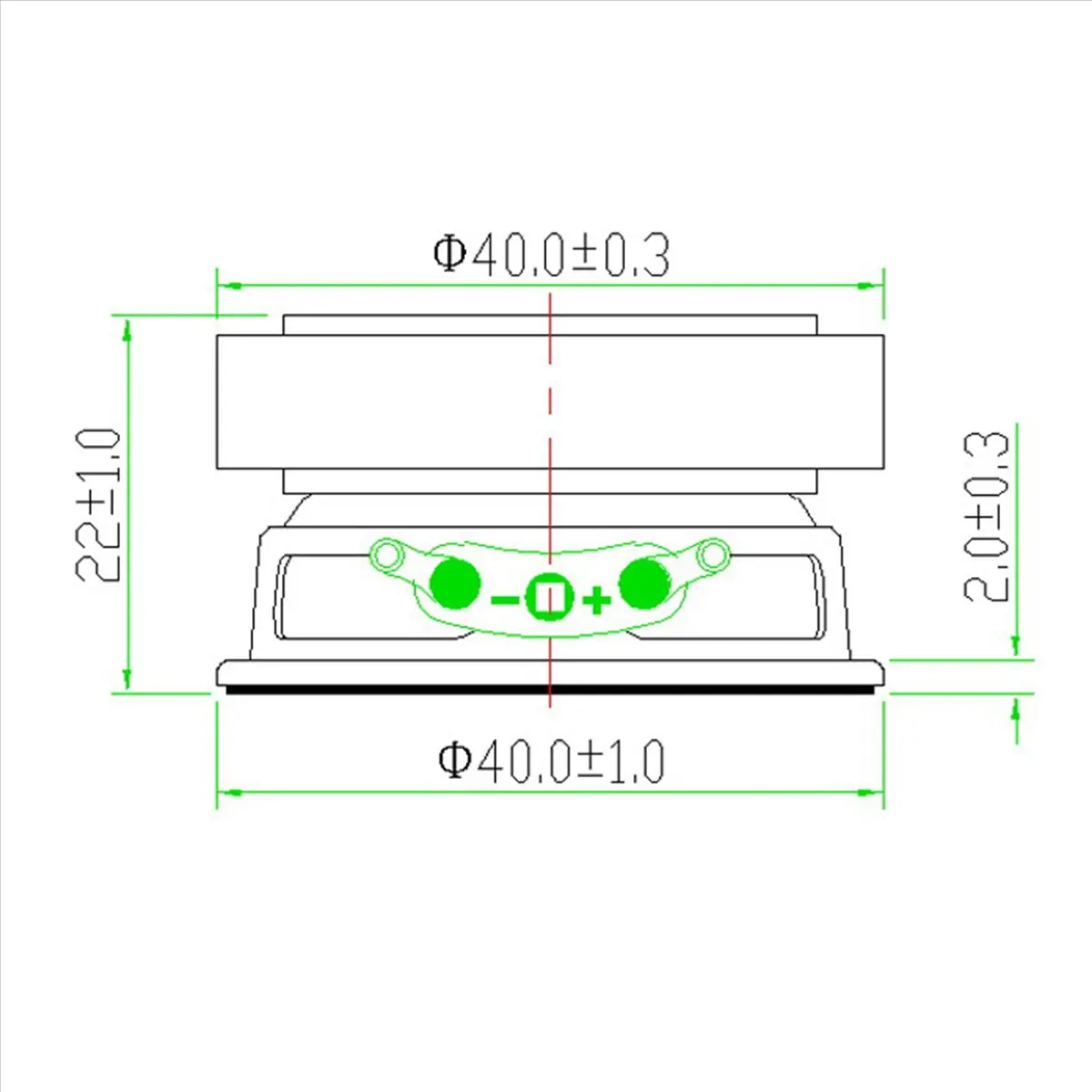 8PCS 1.5 Inch Audio Speaker 4Ω 3W 40mm Bass Multimedia Loudspeaker DIY Sound Mini Speaker for Home Theater