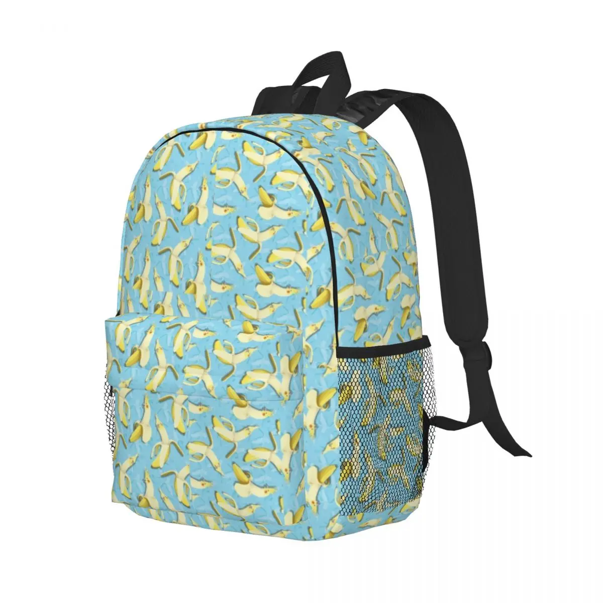 Bananaaaa! - Cockatiel Banana Padrão Para Meninas Meninos Mochila Estudante de Grande Capacidade Mochila Leve à prova d'água de 15 polegadas