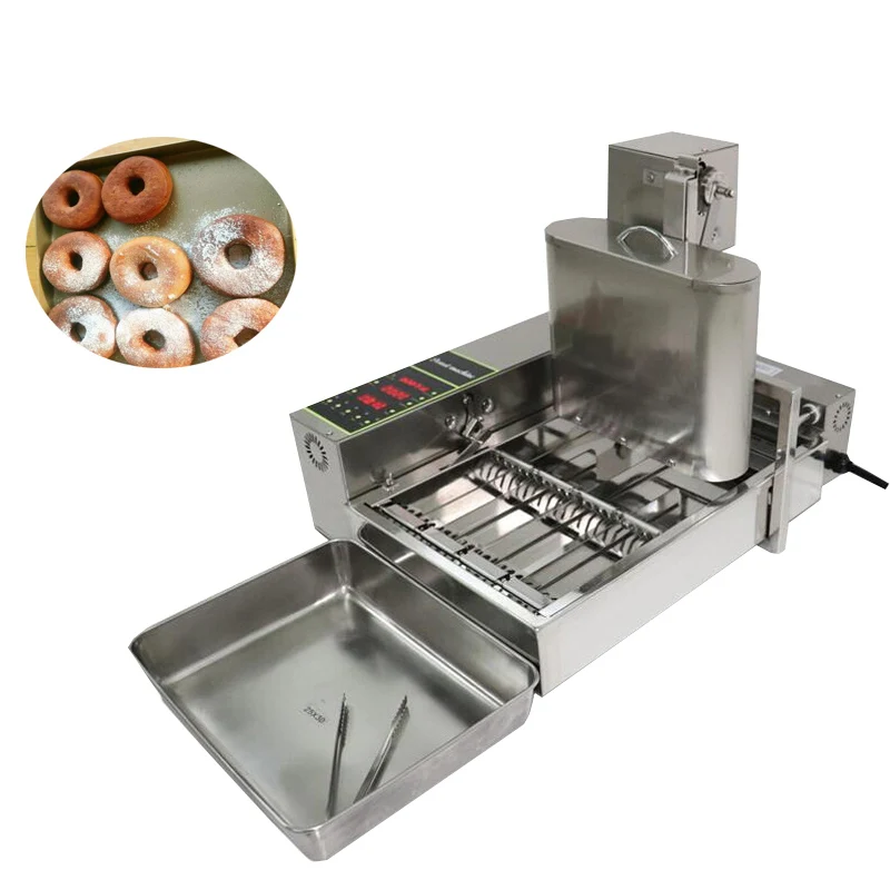 

Newest Donut Making Machine Automatic doughnut Maker Auto Donuts Frying Machine Auto Donut Maker Machine Commercial