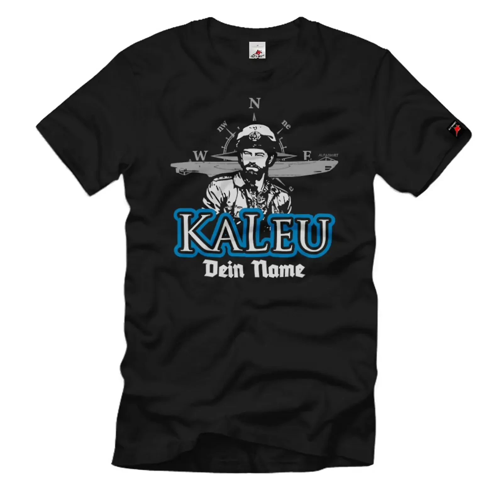 

U-96 Captain Kaleu U-Boat T-Shirt 100% Cotton O-Neck Summer Short Sleeve Casual Mens T-shirt Size S-3XL
