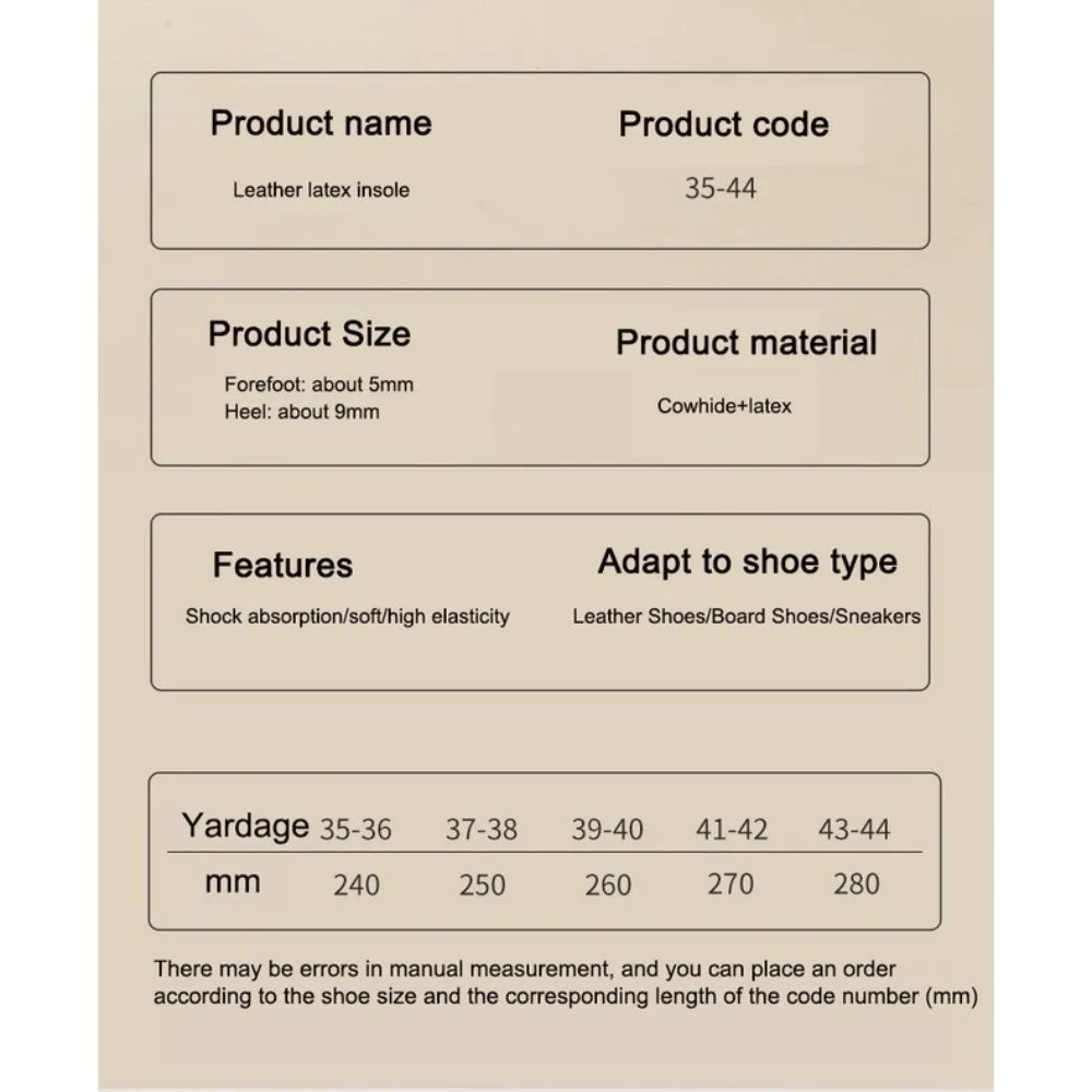 نعل داخلي رياضي من اللاتكس مصنوع من الجلد المتين حشوة ناعمة نعال من جلد البقر قابلة للتنفس ممتصة للصدمات للعناية بالقدم نعال داعمة للقوس #6