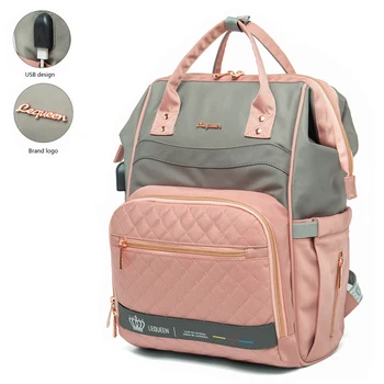 LEQUEEN 배낭 유모차 기저귀 가방, 엄마용 아기 가방, 출산 패키지, 임산부용 기저귀 팩 용품