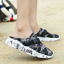 Esportivo Leather Sandals Size 39 Flip Flops For Children Fishing Men Shoe No-Leather Casual Nurse Clogs Without Laces Tennis