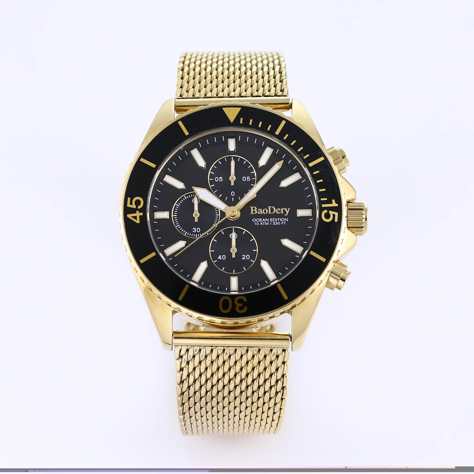 

2024 BAODERY QUARTZ Watches Sports Top Brand Luxury Men's Watch Male Wristwatch New 42mm