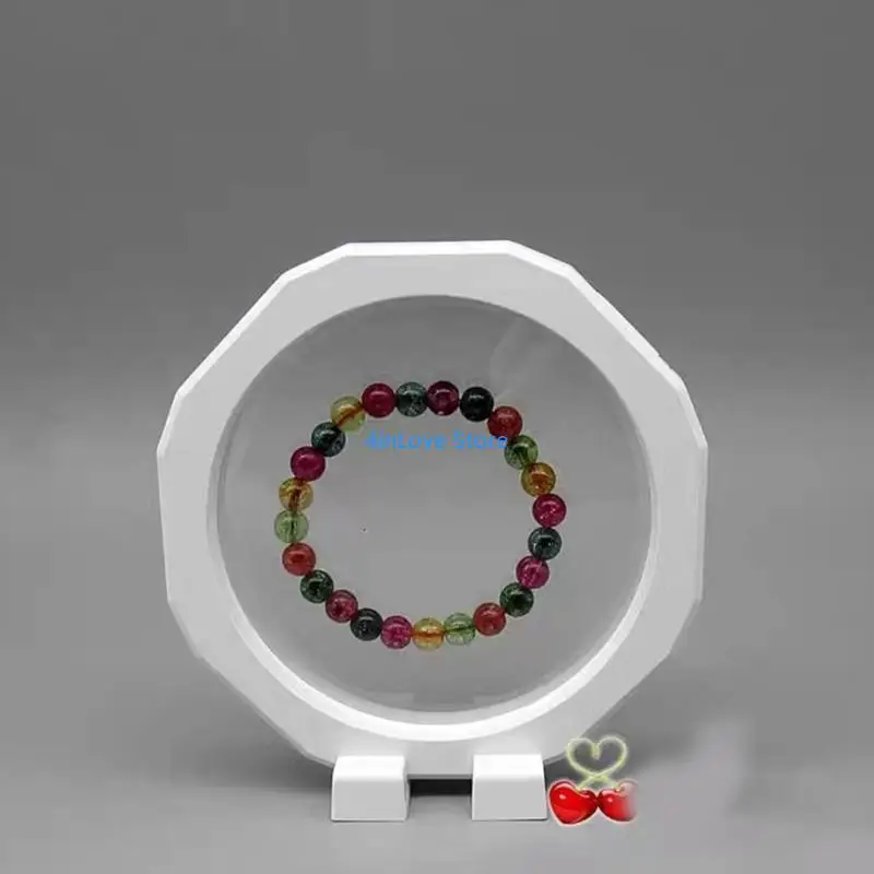 

T4MD 6Pcs Distinctive Floating Frame Jewelry Stands for Displaying Collectible Items