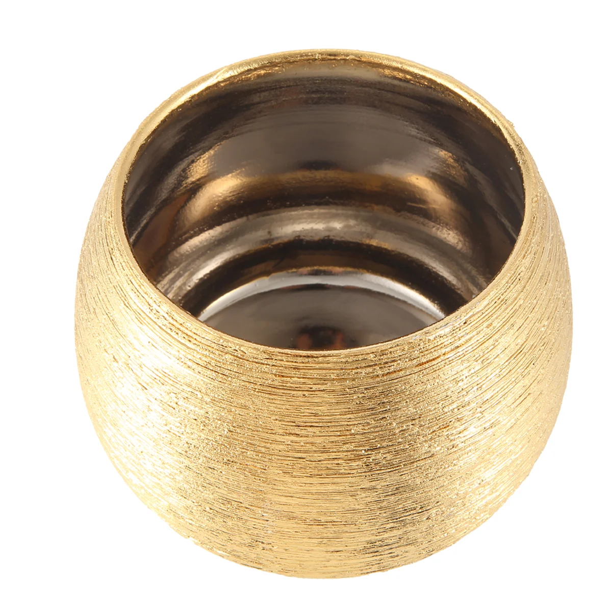 Ceramic Plant Pot Planter Unique Gold-Plated Creative Flower Pot Succulent Flowerpot Flower Vase Plant Pot - Image 2