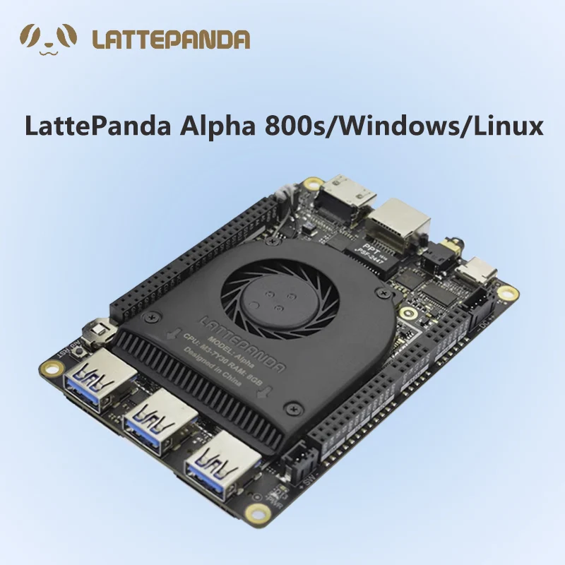 LattePanda Alpha 800s m3-8100y Tiny Ultimate Windows / Linux Device Single board