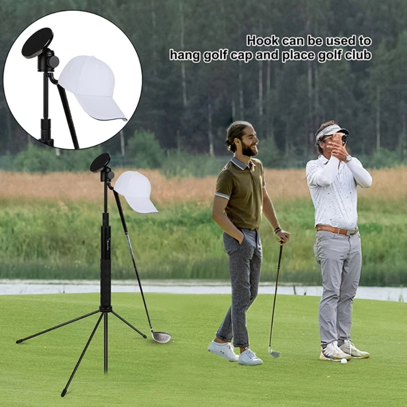 77UF Aluminum Golf Training Phone Mount Base Universals Camera Stand