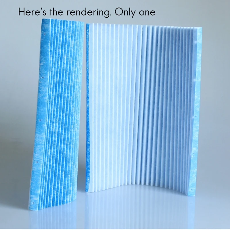 5X Suitable for Daikin Air Purifier Filter Screen Mc70Kmv2 Mck57Lmv2 Bac006A4C Pleated Filter