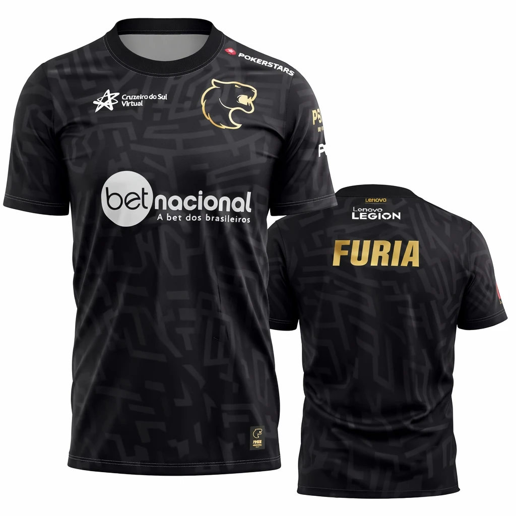 Camiseta Deportiva de la Temporada '26 del Equipo Future Is Black Furia, Uniforme para Hombre, con Estampado del Nombre de Kscerato