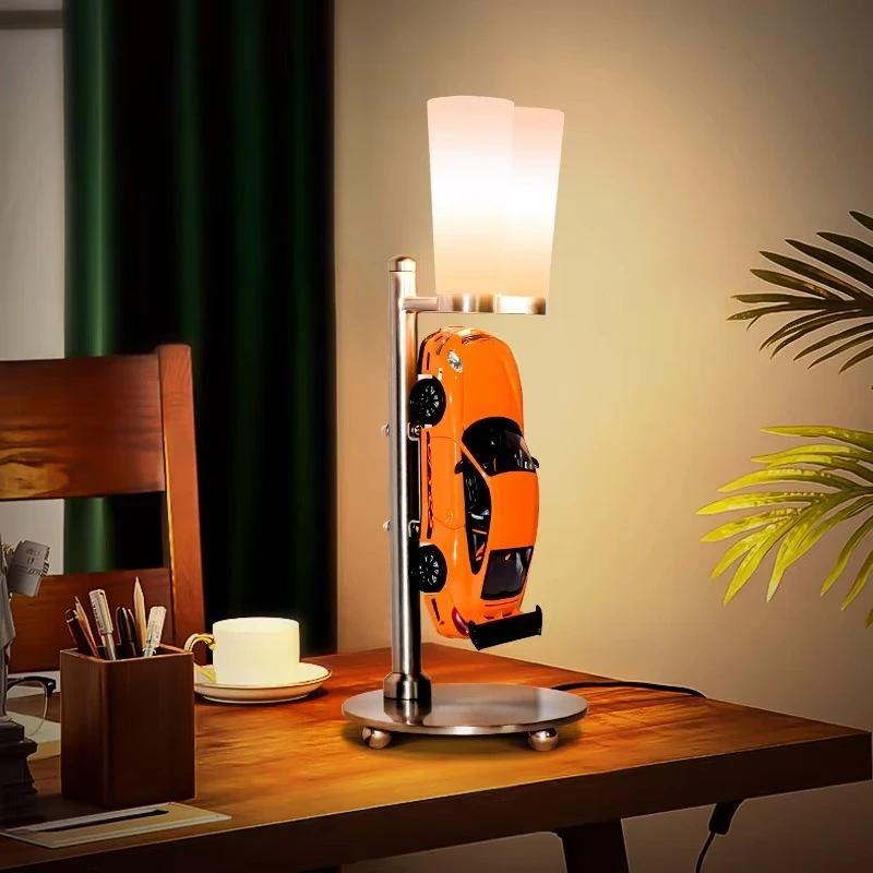 Custom Design 1:18 and 1:24 Home Deco Art Car Desk Lamp Light Emitting Diode Light