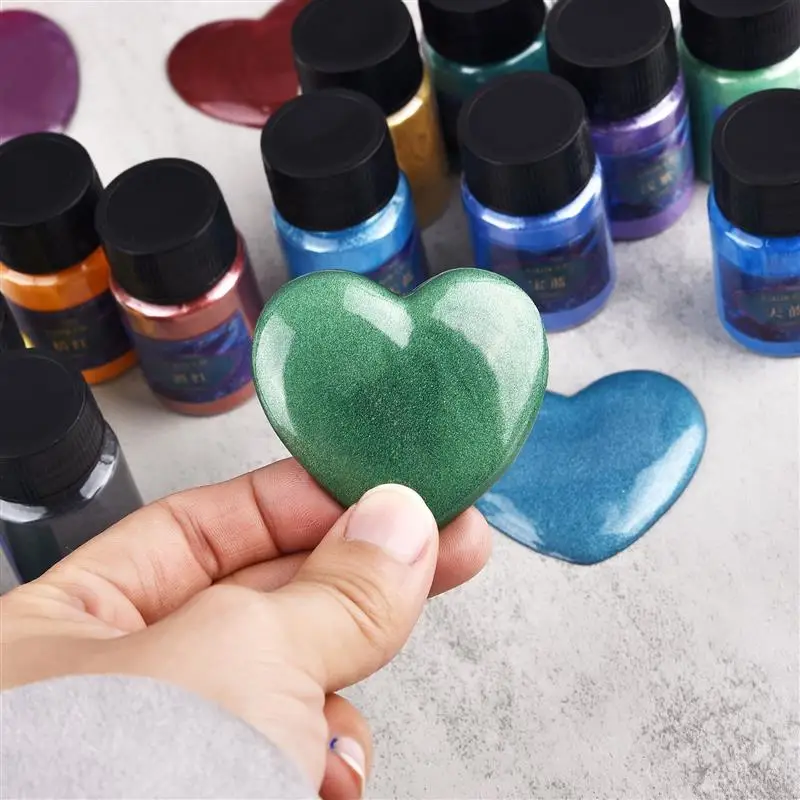 20ml Pearl Powder Epoxy Resin Pigment DIY Resin Mold Colorant Dye Jewelry Making Accessories Epoxy Color Pigment Pearl Powder