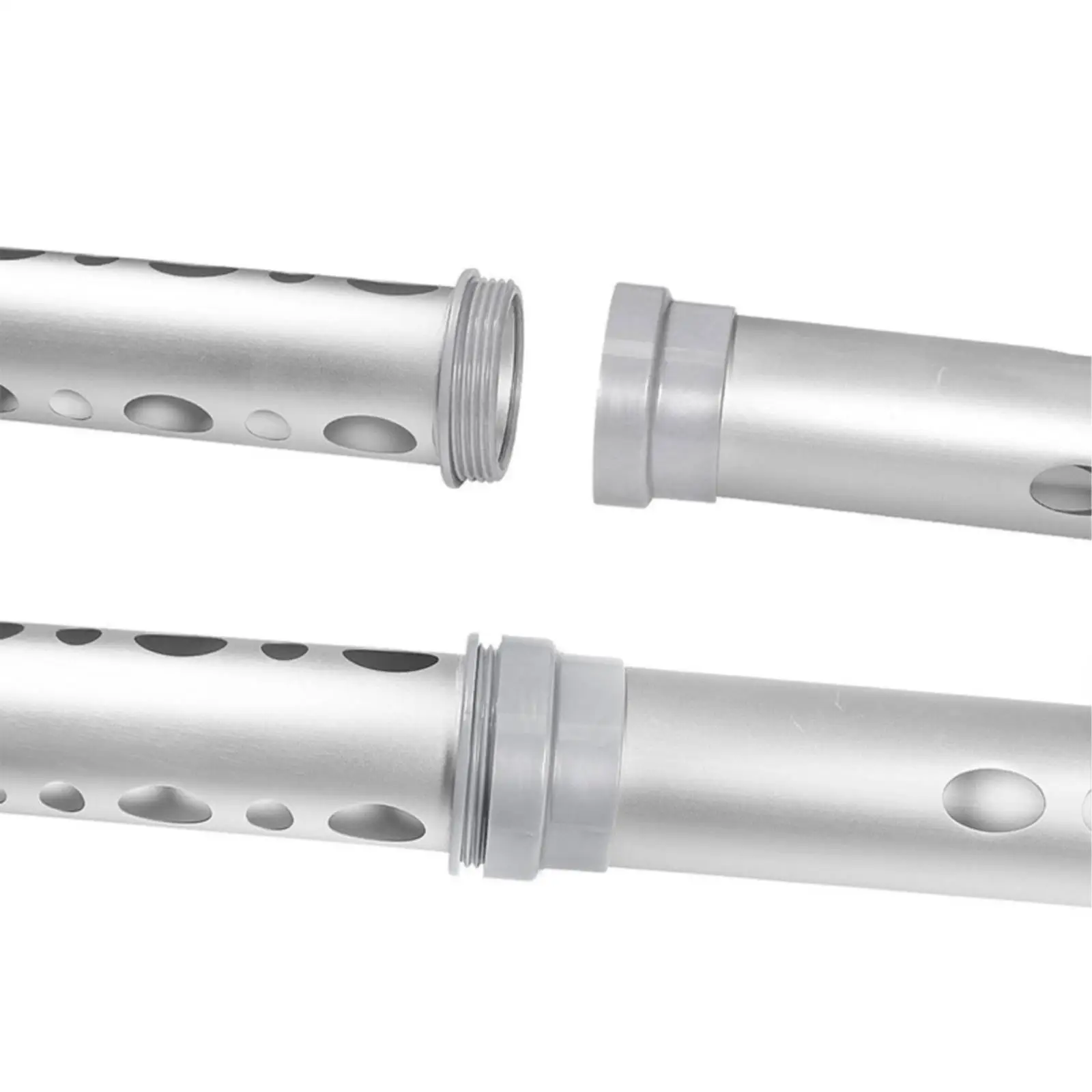 Golf Ball Retriever Aluminum Pick Up Tool with Retaining Tabs for Easy Ball Gathering
