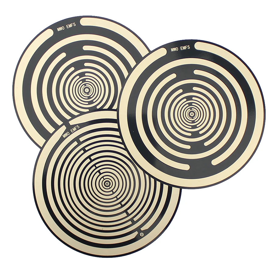 2PCS 16CM Georges Lakhovsky's Multi Wave Oscillator MWO Love Polarizing Disk Double Sided Antenna Ornaments On Our Desk At Home