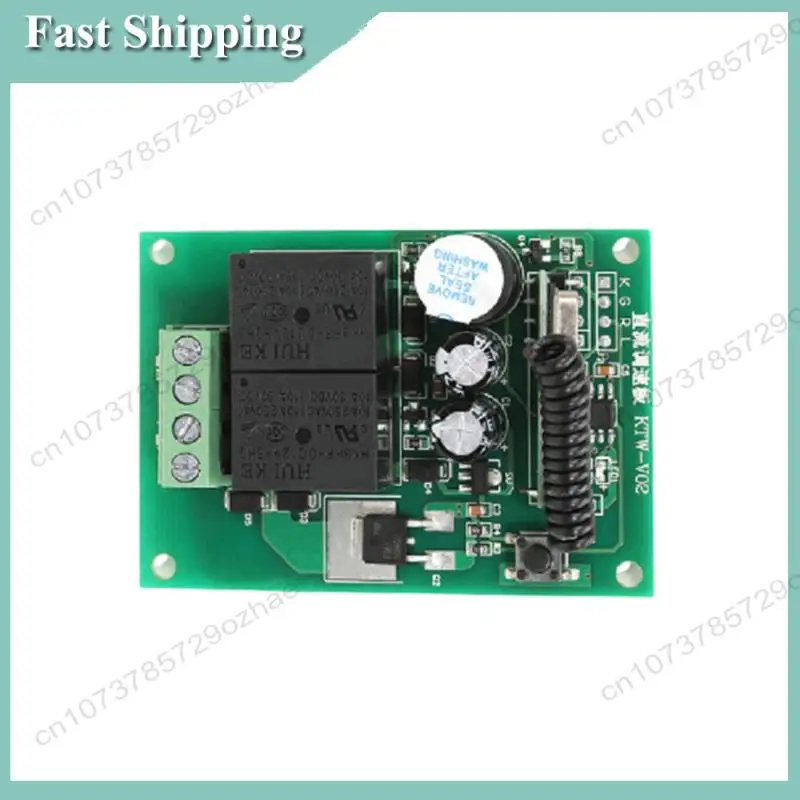 -A01R DC12V Motor Controller Kit Electric Dining Table Rotary Speed Regulator Wireless Remote Control Speed Motor Control