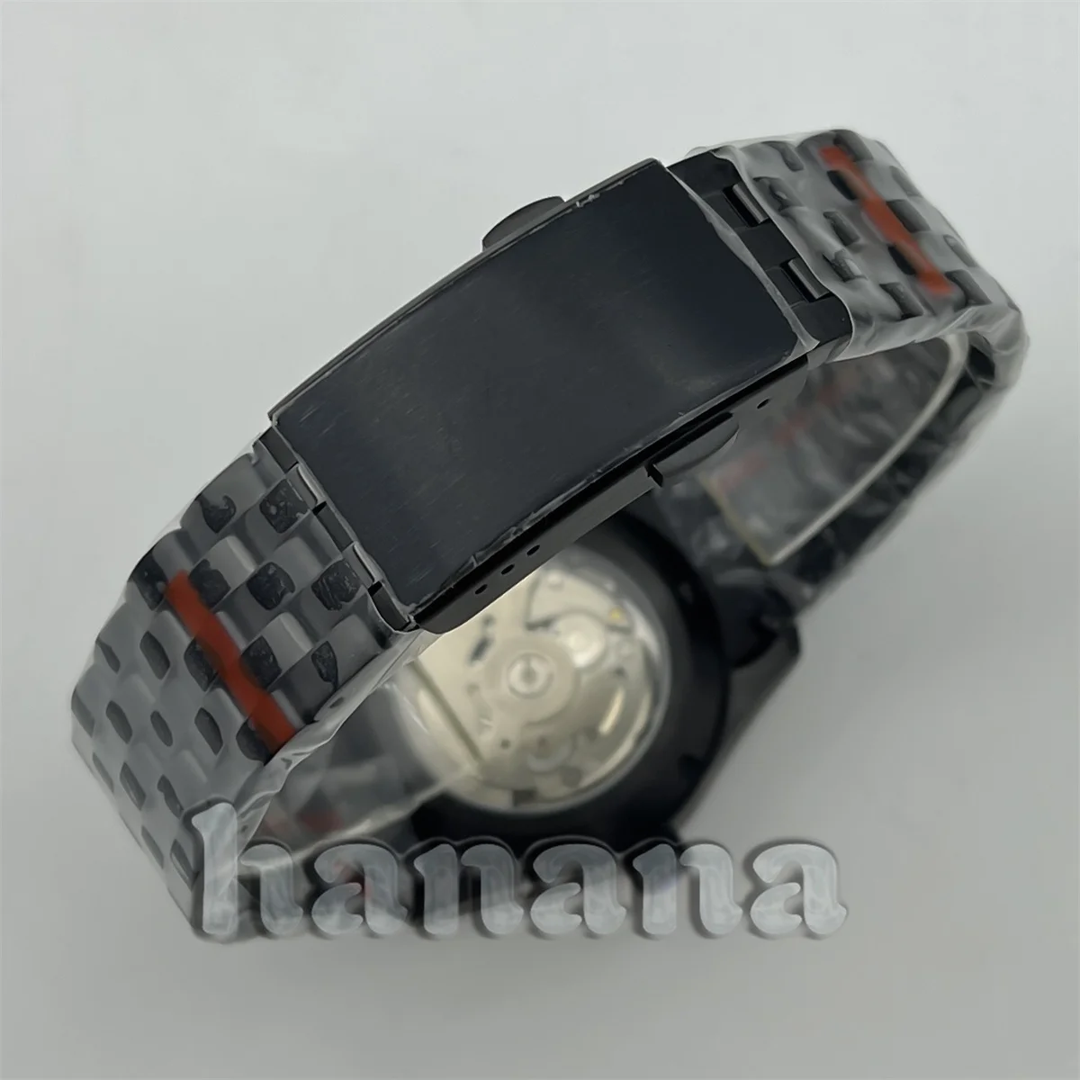 NH35 Механические пилотные мужские автоматические часы 36/39 мм с сапфировым стеклом, черно-белый циферблат, механизм PT5000, браслет из нержавеющей стали