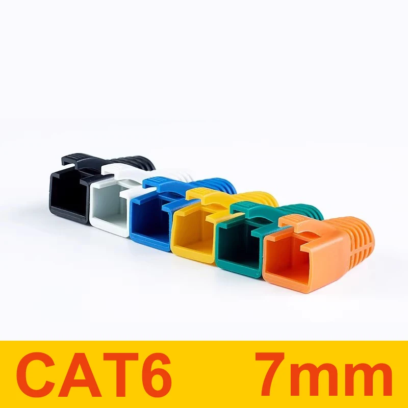 

xintylink rj45 ethernet cable connector cover caps cat6 cat 6 network boots rg rj 45 sheath cat5 cat5e color multicolour lan