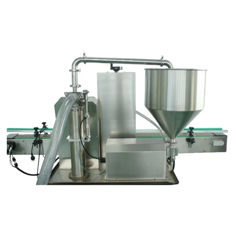 Máquina de llenado cuantitativa líquida de aceite esencial Servo de boquillas individuales automática máquina de llenado de salsa con bomba de rotor