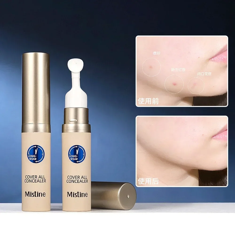 Mistine Concealer Cream  Acne Mark Cover Spots Freckles Dark Circles Long-lasting Waterproof Female Cosmetics Original  Beauty