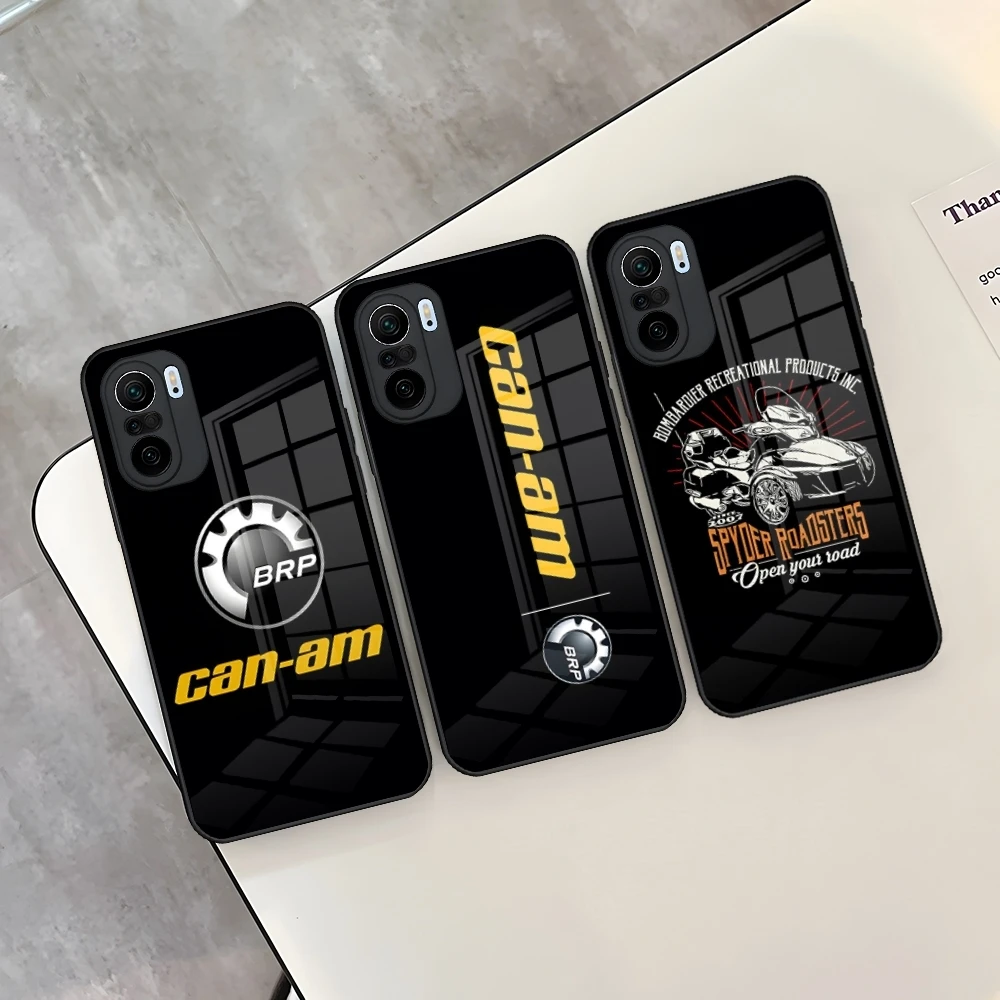 Чехол для телефона Can Am Can-am Team из закаленного стекла для Redmi 13c 12 13 12c Note 13 Pro Plus 11 12 Pro 10 11s 12s Cover