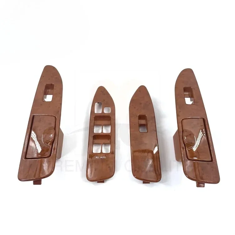 Car Spare Parts Of Wooden Color Window Control Panels With Ashtray For Land Cruiser FJ100 LC100 SUV