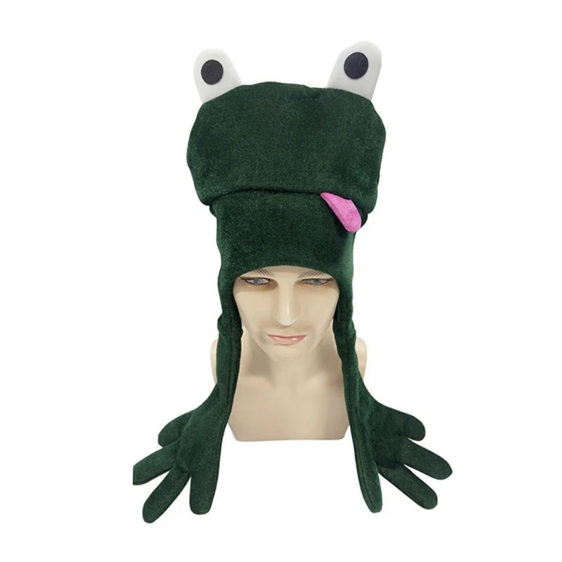  Funny Animal Hat With Long Legs And Big Eyes For Halloween Cosplay Photography