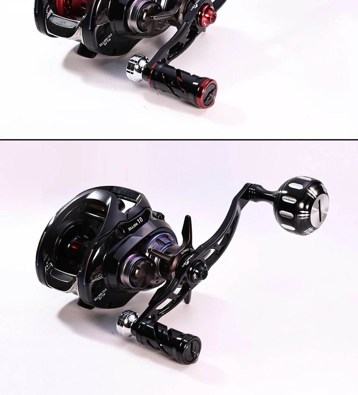 HEIGHTEN Verstellbarer Baitcasting-Rollen-Griff mit Knopf, Multifunktionales DIY-Modifikations-Zubehör für Köder-Angelzubehör – Detail 15