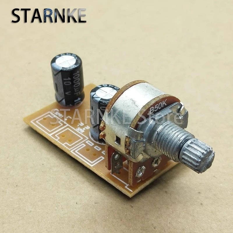 2PCS New Small Audio Speaker Circuit Board With Volume Potentiometer DIY Electronic Production semi-finished Board Kit