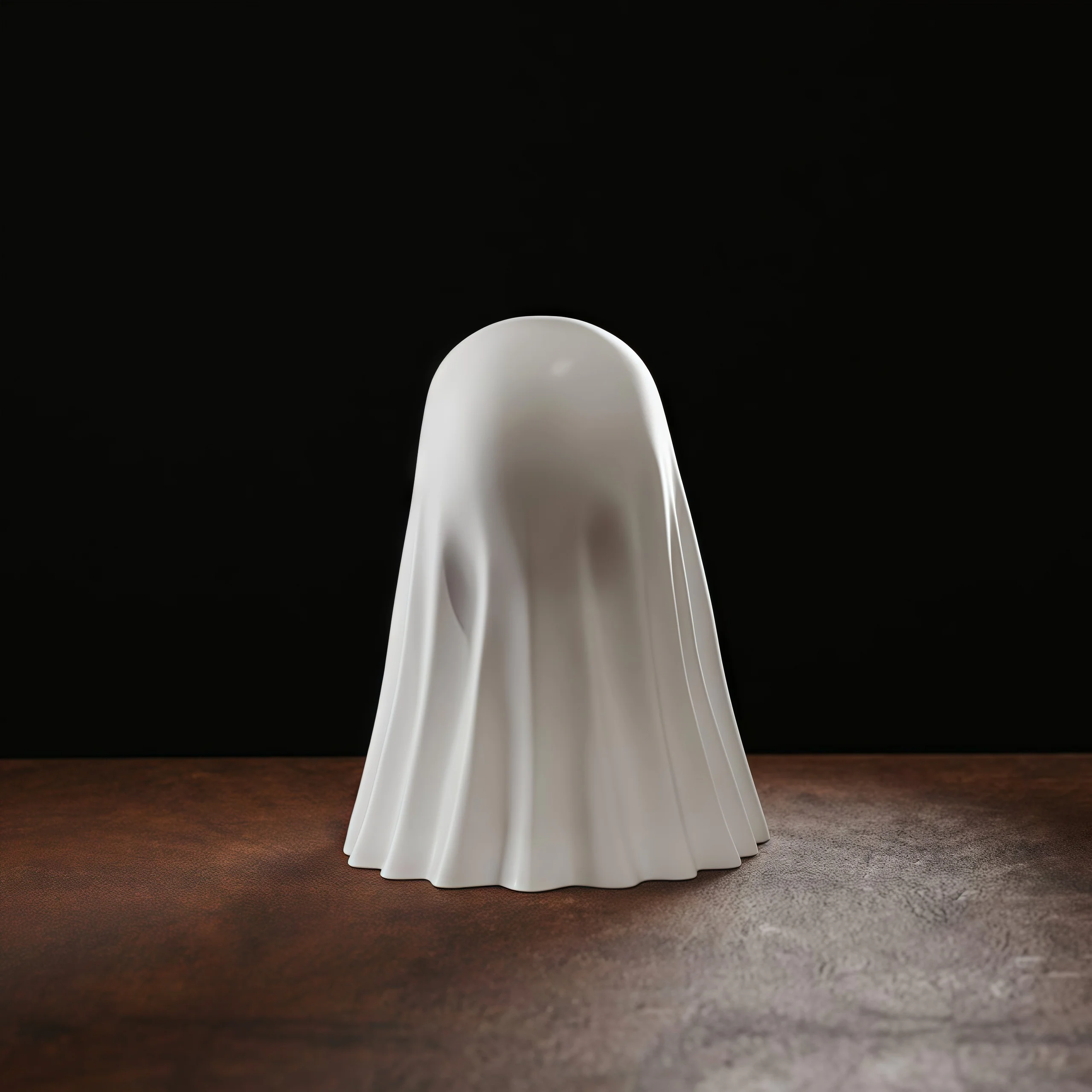 Süße Geist-Statue mit Mittelfinger, Kleine Halloween-Deko für Zuhause, Tischdekoration für Couchtisch, Niedliche und Gruselige Horrorfigurfestliche Deko Geschenkidee Resinfigur originelles Ornament Raumdekoration – Detail 8